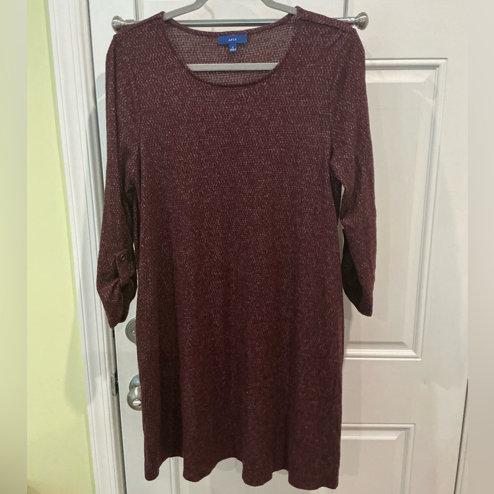 Apt. 9 Long Sleeve Dress